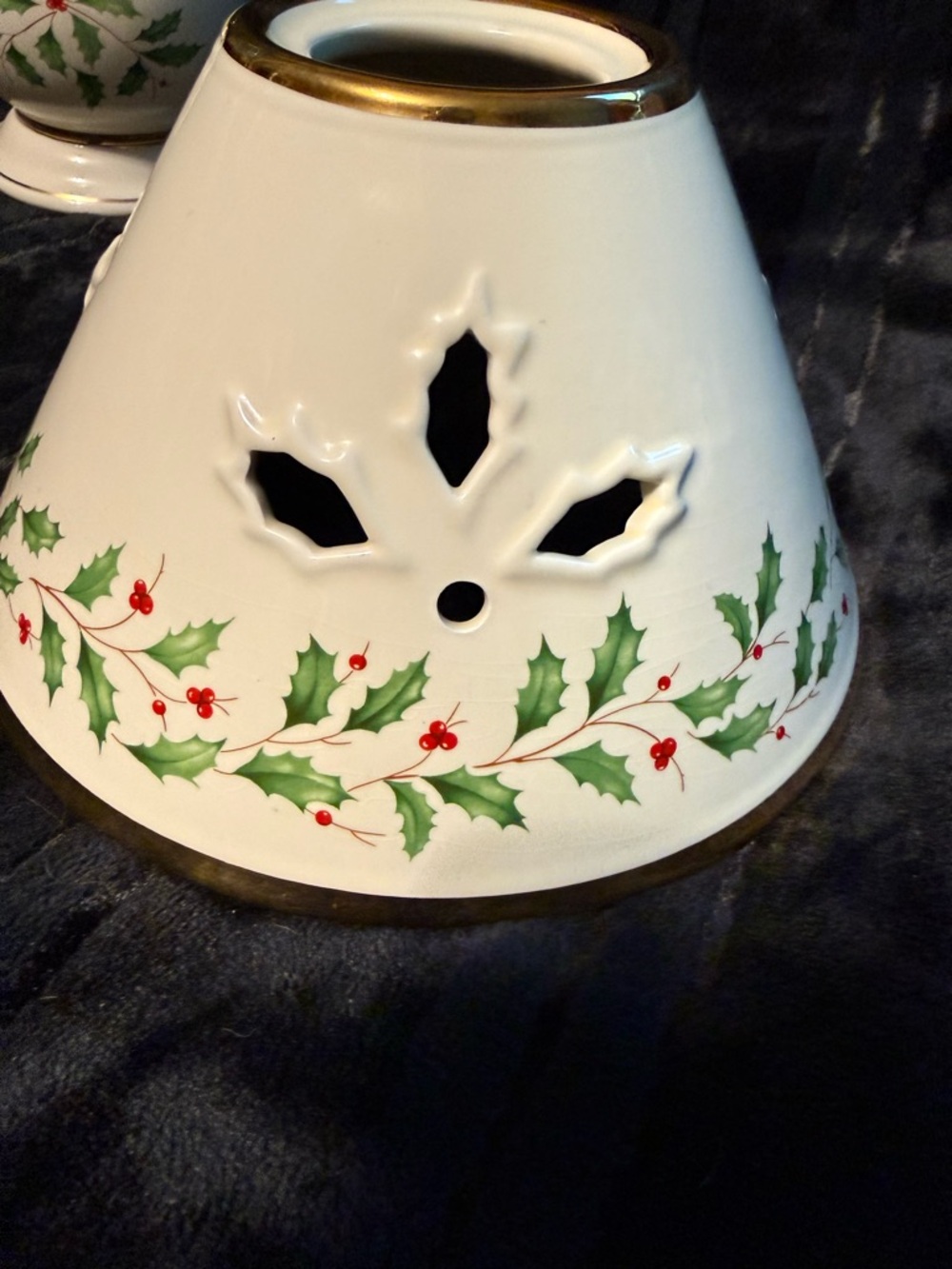Lenox holiday candle lamp - Picture 4 of 9